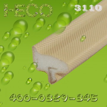 PU包覆式發泡密封條-室內門用I-ECO-3110