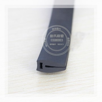 U型橡膠條,卡鈑金皮條,電器柜防震條,機械設備防撞條