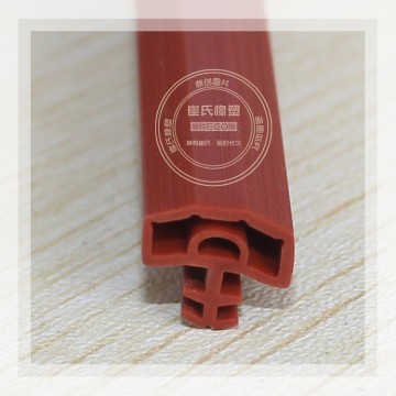 硅橡膠木門防撞條,鋼木復合門減震隔音條,生態門防撞密封條