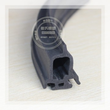 汽車車門防撞條,車門隔音膠條,自粘3M背膠汽車車門減震發泡密封條,