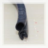 柜門密封條,網絡機柜密封條軟硬復合防撞條
