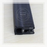 27鋼絲上泡密封橡膠條，三元乙丙復(fù)合式密封條 三元乙丙鋼絲加線膠條 機械邊緣保護條