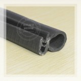 鋼絲編織密封條，夾鈑金橡膠防撞條，機械設備防撞條