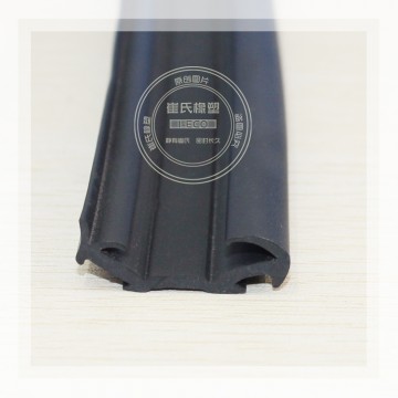 汽車窗導槽密封條,車門玻璃滑槽條,植絨密封條